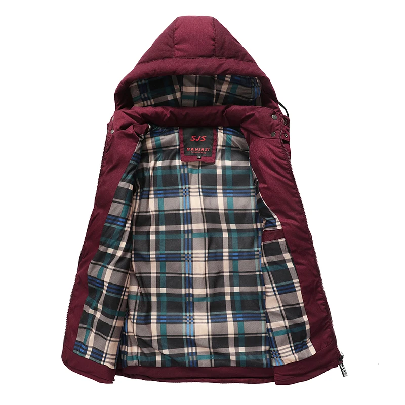 

Vest Men New Winter Warm Sleeveless Jacket Army Waistcoat Men's Vest Fashion Casual Coats Mens Thick vest Jacket