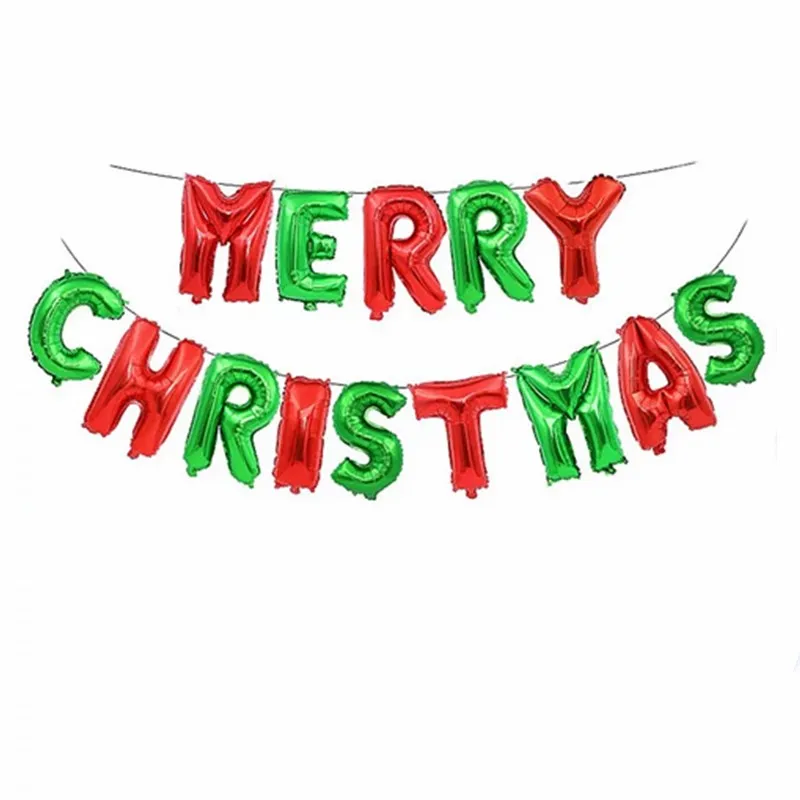 Рождественские украшения для дома с Рождеством воздушные Шары Баннер фото стенд