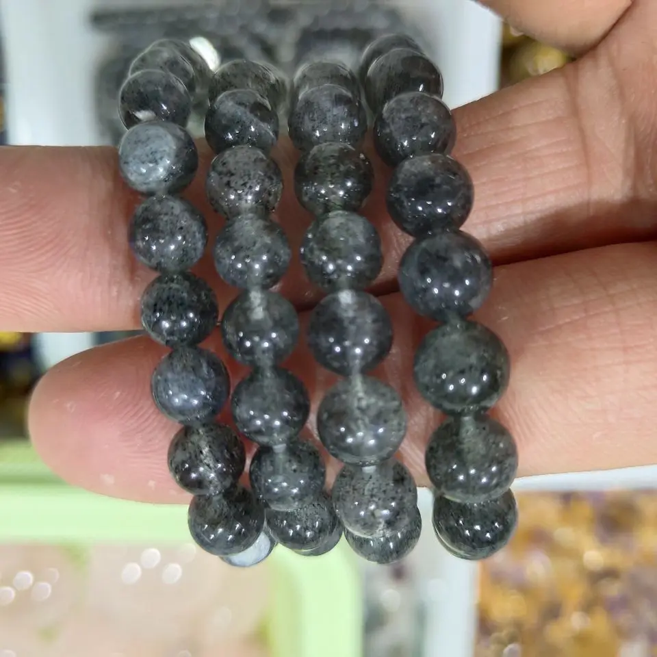 

Natural crystal bracelet fashion OL accessories Cold Style Christmas ornaments gifts black strawberry crystal bracelet Strawberr