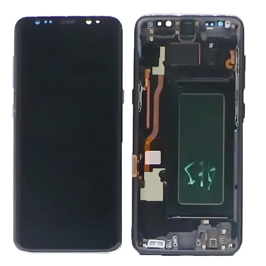 Жидкокристаллический дисплей AMOLED для Samsung Galaxy S8 G950 G950F G950FD ЖК с мертвыми пикселями