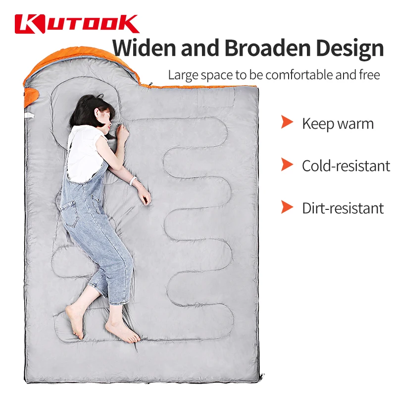 Утепленный спальный мешок для занятий спортом на открытом воздухе|Спальные