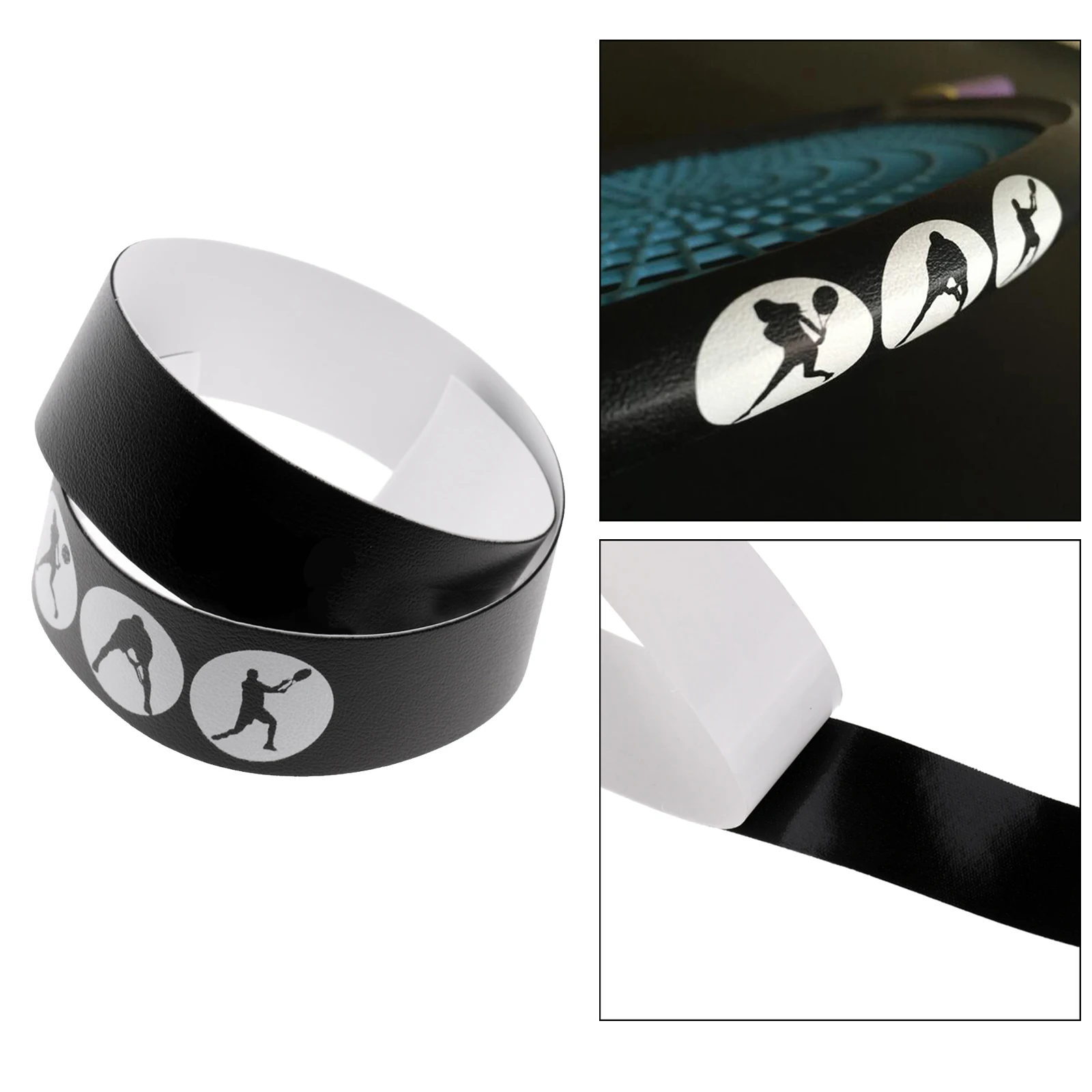 Professional Tennis Racquet Guard Edge Head Protection Tape Anti Paint Off Tennis Sticker Racket Accessories Racquet Guard Tape