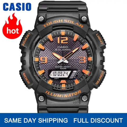 Casio часы мужские мужчины лучший бренд класса люкс г шок 100м Водонепроницаемые спортивные кварцевые часы LED цифровые военные мужчины часы ...
