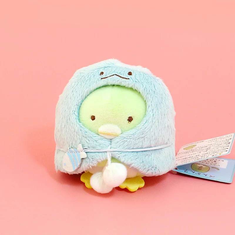 Sumikko гураши со съемной накидкой плюшевые игрушки Peluche мягкие куклы игрушки Детский подарок Juguetes брелок орнамент ключ кулон