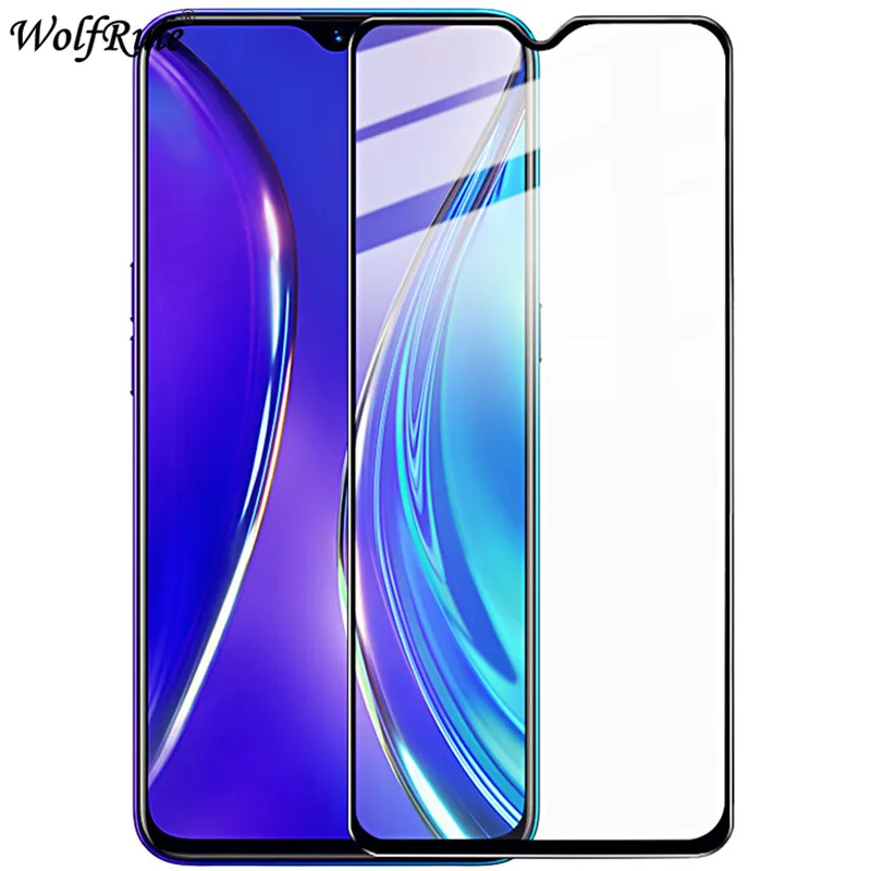 2pcs lcd screen protector realme x2 pro full glue glass for oppo realme x2 pro full cover tempered glass realme x2 pro film 6 5 free global shipping