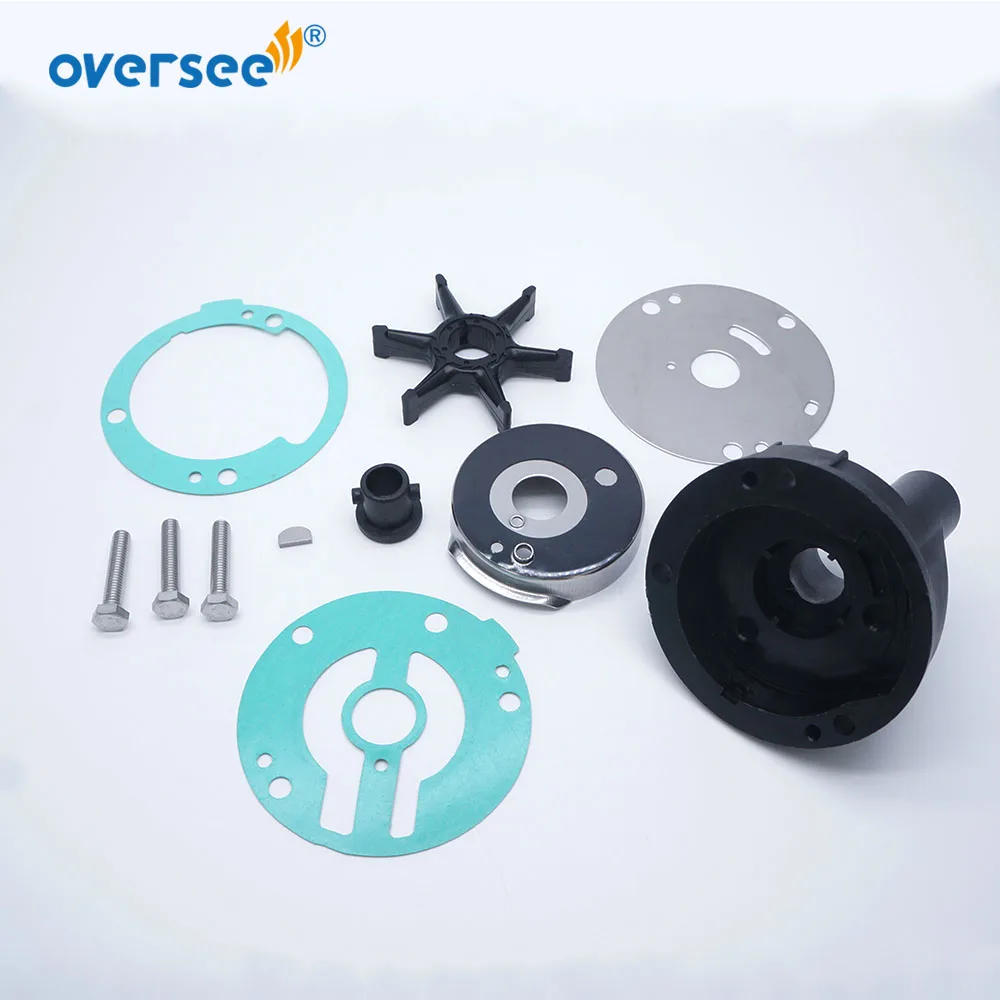 

689-W0078 Water Pump Repair Kit For Yamaha Outboard Motor 2T 25HP 30HP 2 Cylinder 689-W0078-A6; 689-W0078-04; 18-3427