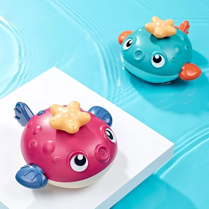 

1 набор, игрушка для ванны, игрушка-распылитель воды для детей, интерактивные водные игрушки для детей, вращающаяся игрушка-мультяшная модел...