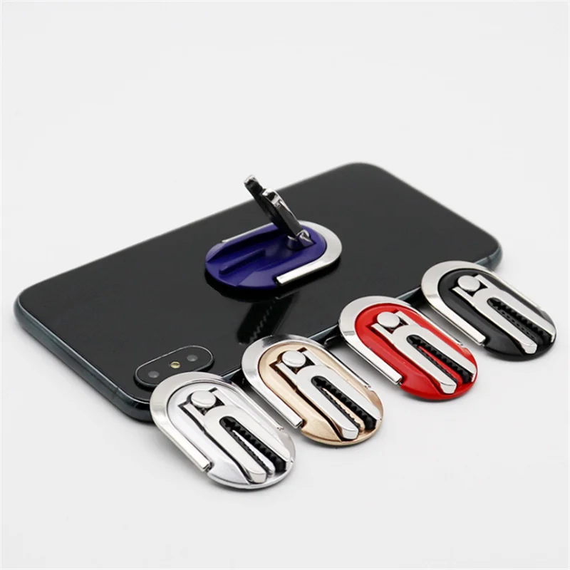 360 градусная металлическая Овальный Автомобильный держатель для сотового