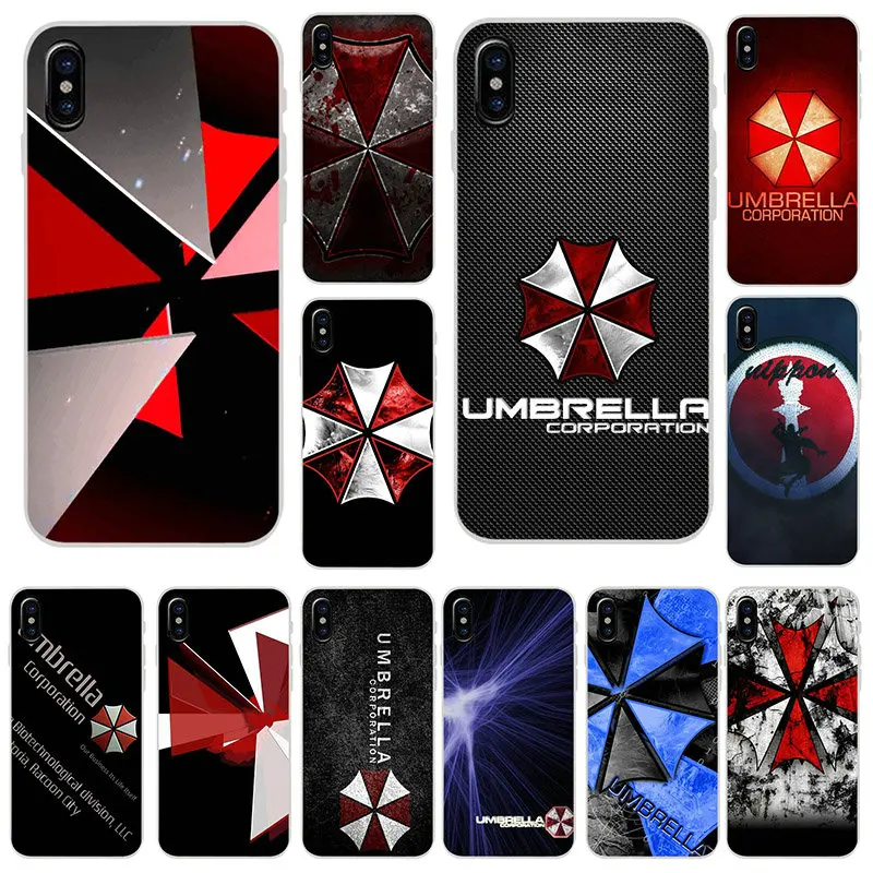 Мягкий силиконовый чехол для телефона iPhone X XR XS 11 Pro Max 10 7 6 6s 8 Plus 4 детской 5 SE 5C Umbrella