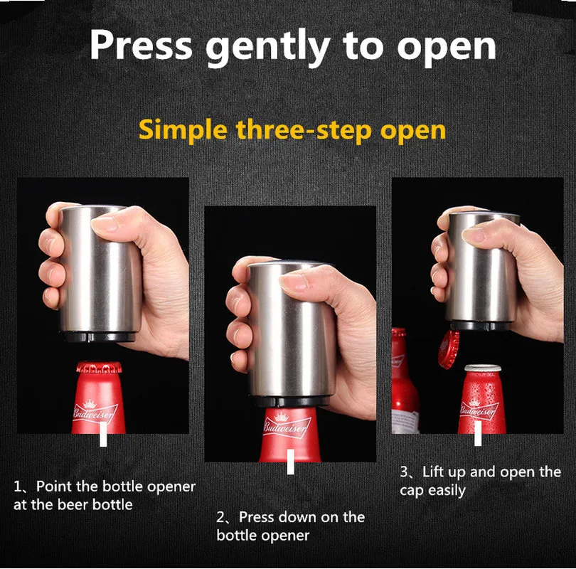 Оригинальный ключ для открывания бутылок пива вина стартер автоматический