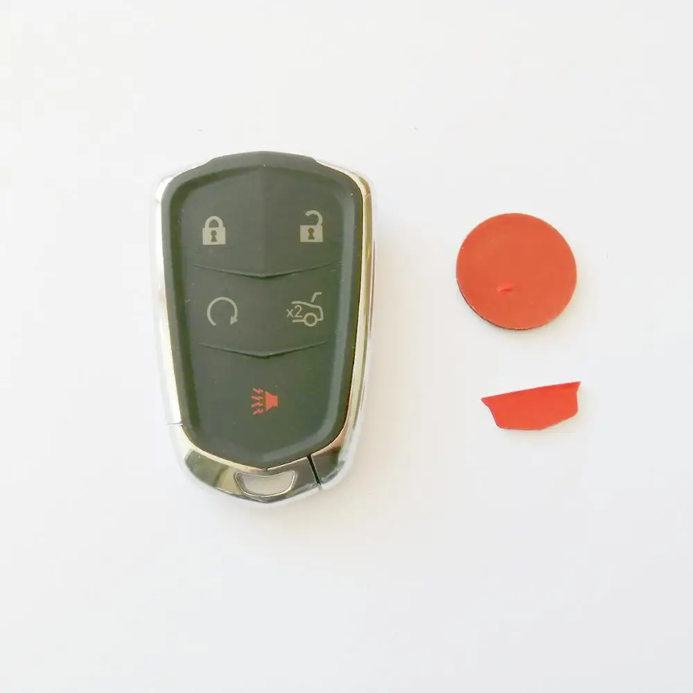 С логотипом черный 5 кнопок БЕСКЛЮЧЕВОЙ вход сменный Автомобильный ключ