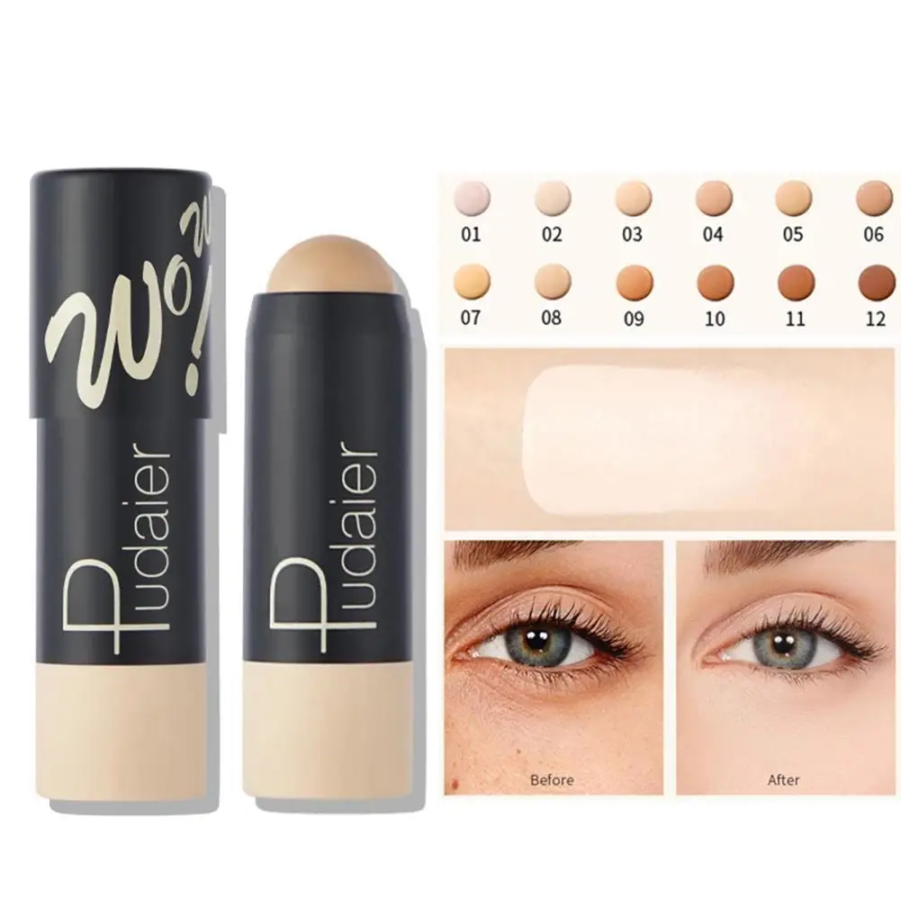 

New Concealer Cream Pen Waterproof Matte Full Coverage Dark Circles Freckles Cover Facial Cosmetics Face Makeup Tools