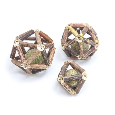 

Cat Toy Catnip Ball Linglong Ball Cat Self-interaction Bite Resistant Pet Supplies