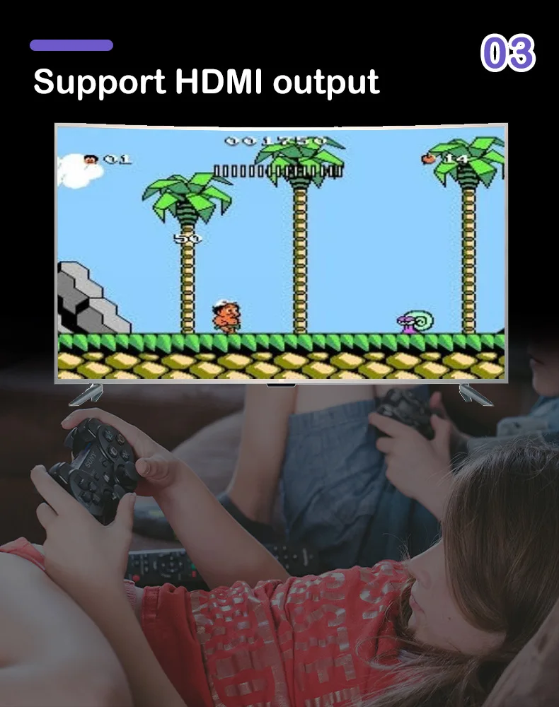 8 бит чехол для телефона в виде ретро игровой Мини Классический HDMI/AV TV видео