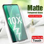 Матовое закаленное стекло без отпечатков пальцев, для honor 10x lite, honor 10, xlite, 10 x, 10x светильник полноэкранная защитная пленка, матовое стекло