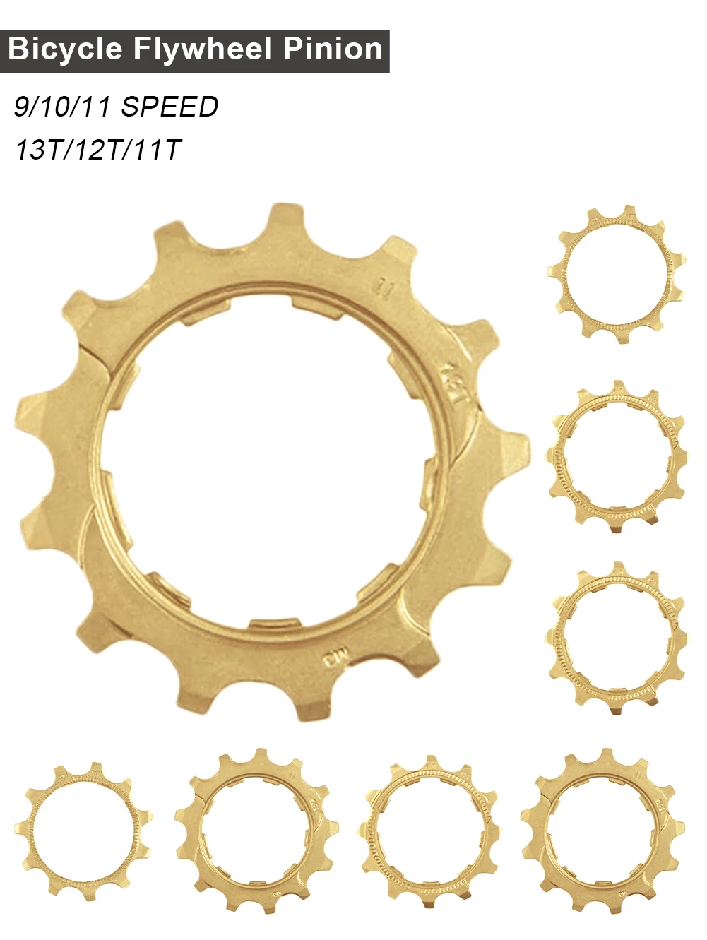 

9 10 11 Speed Bike Freewheel Parts Cassette Cog 11T 12T 13T Bicycle Freewheel Cassette 11 Speed Fixed Gear for Mtb Bike Parts