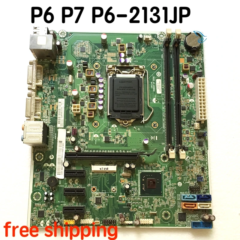 

698346-501 H-Φ: 1,00 для HP Pavilion P6 P7 JOSHUA-H61-uATX материнская плата 696233-001, материнская плата 100% протестирована на полную работу