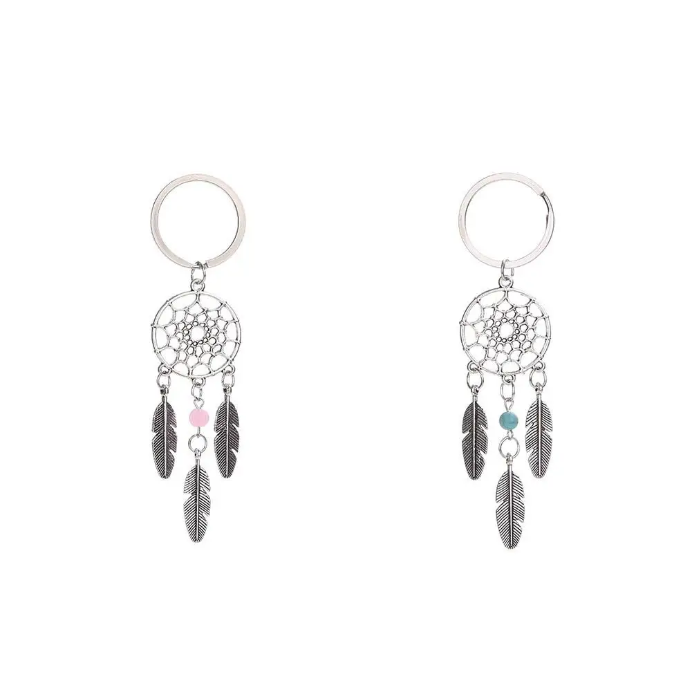 Dream Catcher Keychain Simple Fashion Key Ring Buckle Pendant Women Vintage Indian Style | Дом и сад