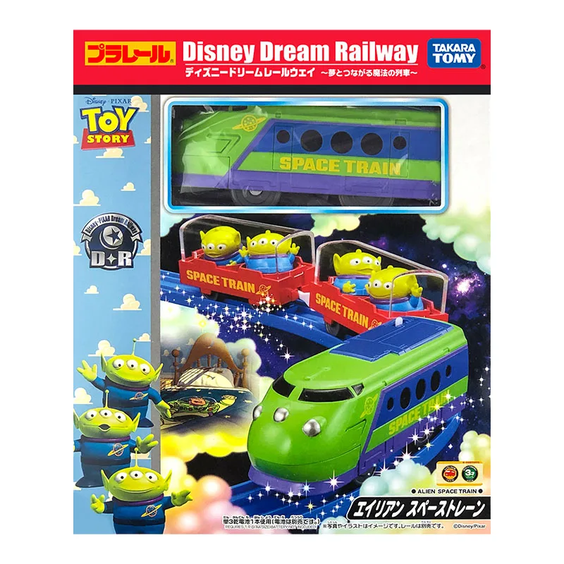 Alien Такара Tomy disney Dream железная дорога плараил моторизованный Модель игрушки поезд арахис в поисках Мемо Микки Дональд - Цвет: Alien