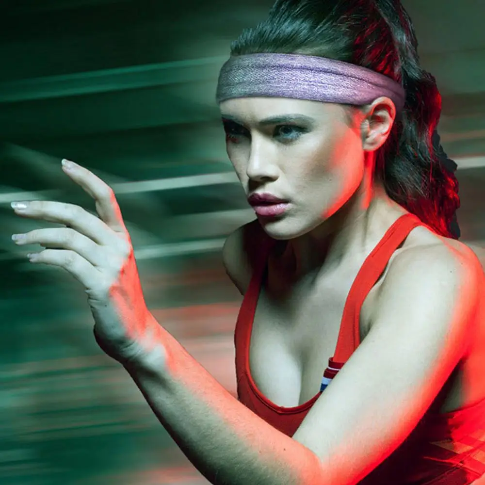 

Breathable Yoga Hair Ribbon Sweatband Gym Fitness Sports Headbands Footaball Yoga Socer Running Hair Elastic Band for Women Men