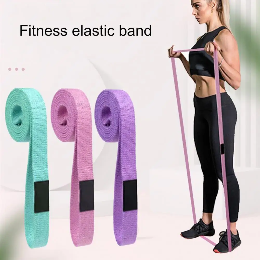 

3Pcs 2m Multi-function Resistance Band Fitness Elastic Ring for Yoga Portable Fitness Equipment for Gym Home Shaping Bands