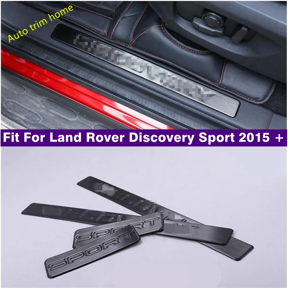 

Накладка на порог двери из нержавеющей стали подходит для Land Rover Discovery Sport 2015 - 2021