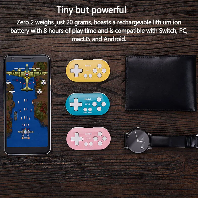 2020 8bitdo Zero 2 Bluetooth геймпад для Nintendo Switch Windows Android macOS | Электроника