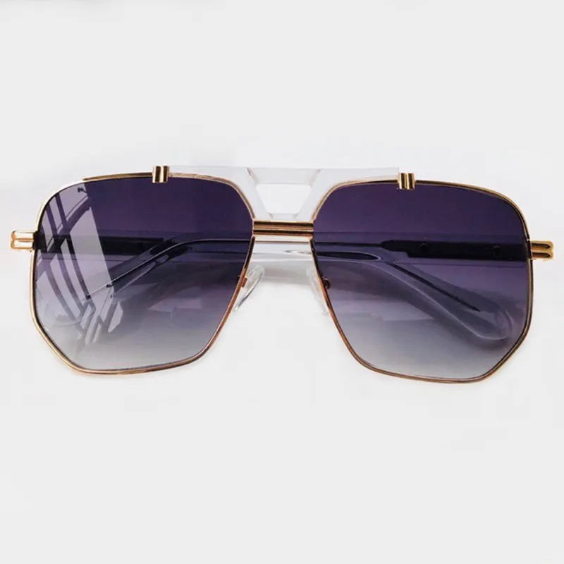 2019 винтажная брендовая дизайнерская градиент круглые очки в стиле ретро Для