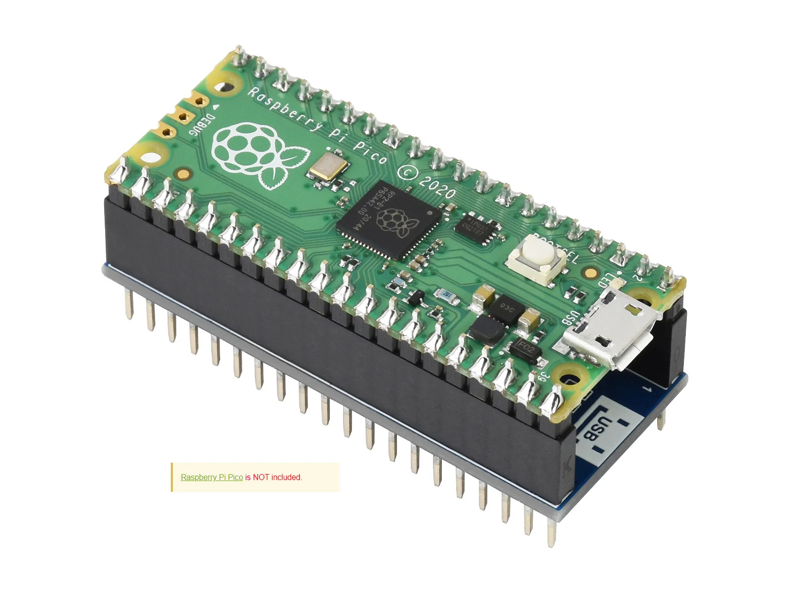 Модуль s датчика окружающей среды для Raspberry Pi Pico шина I2C встроенный цифровой