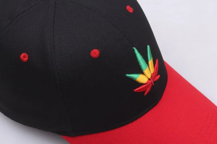 

Canada Maple leaf Baseball Hats Men Women Embroidery Patchwork Snapback Caps