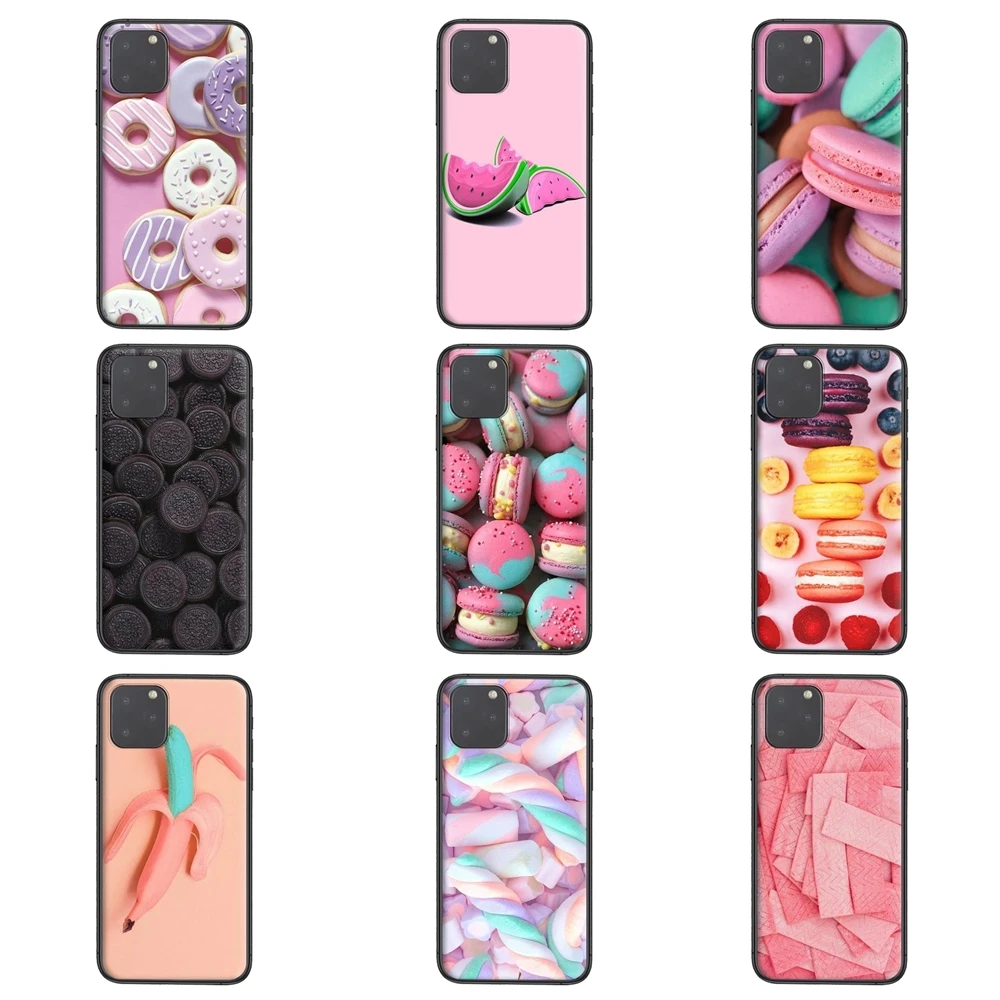 Мягкая искусственная Обложка десерт мороженое эстетика для Xioami Redmi Note 10 Pro