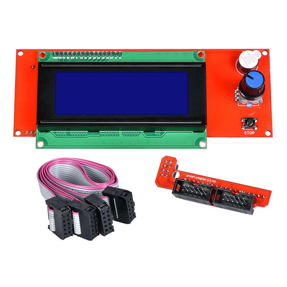 Brand New 3D Printer 2004 LCD Controller With SD Card Slot For Ramps 1.4 - Reprap Display For 3D Printer