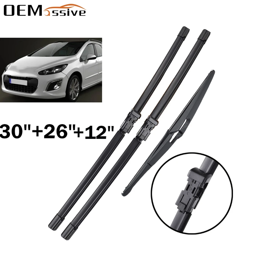 Щетки стеклоочистителя для Peugeot 308 308SW SW 2007 2008 2009 2010 2011 2012 2013|Стеклоочистители| |