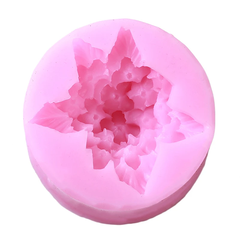 DIY Sugar Craft Cake Lilac Flower Silicone Mold Self-made Aroma Soap Fondant Chocolate Mould Decorating Tools | Дом и сад
