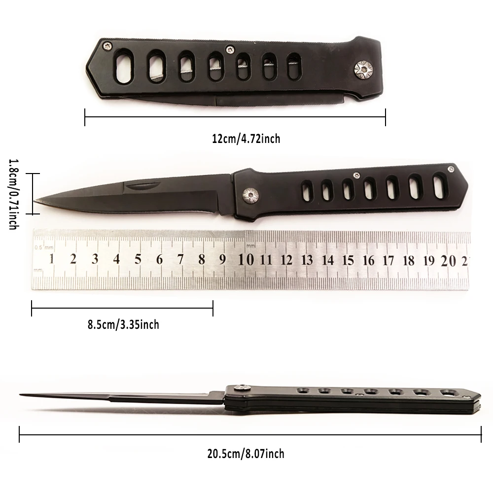Karambit тактический складной охотничий нож с черным лезвием, маленький прямой мини-нож с ручкой для повседневного использования, карманные инструменты для кемпинга, выживания