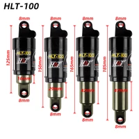 hlt100 bicycle rear shock absorber 125mm150mm165mm185mm 7508501000lbs oil spring shock for mtb mountain bicycle accessories