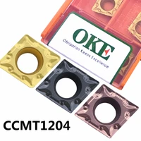 oke ccmt120404 otm op1205hccmt120408 otm op1205hccmt120404 otm op1205ccmt120408 otm op1205 cnc carbide inserts 10pcsbox