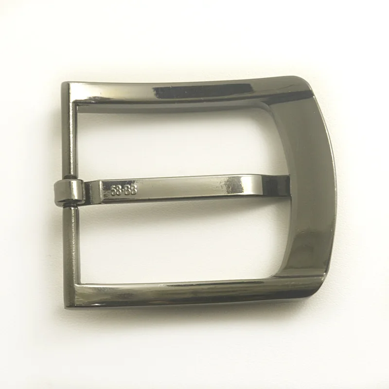 

Metal 4cm Belt Buckle Men's Casual End Bar Heel bar Single Pin DIY Belt Half Buckle Leather Craft Jeans Webbing fit belt Buckle