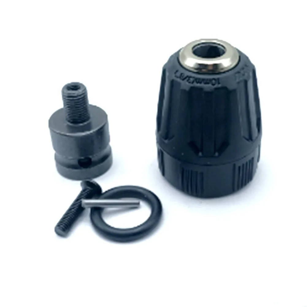 

10mm Mandrel + 1 Adapter Drill Chuck Screwdriver Impact Driver Adaptor