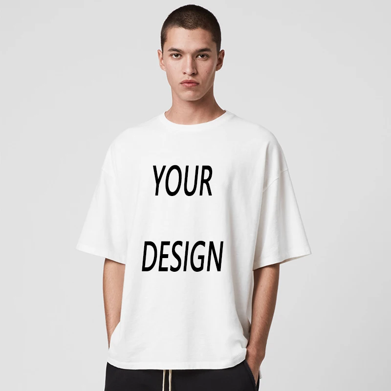 Stylish DIY Print 100% Cotton T-Shirt for Men and Women, Casual Summer T-Shirt with Short Sleeve Anime T-Shirt for gift