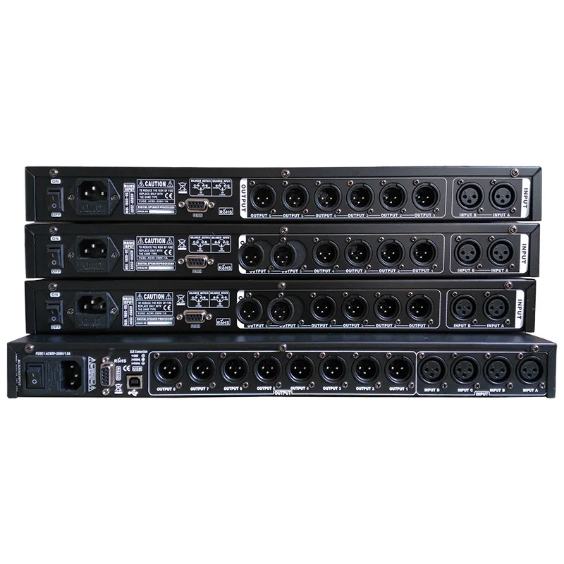 Громкий динамик процессор 4 в 8Out цифровая система управления звуком|processor i7|processor