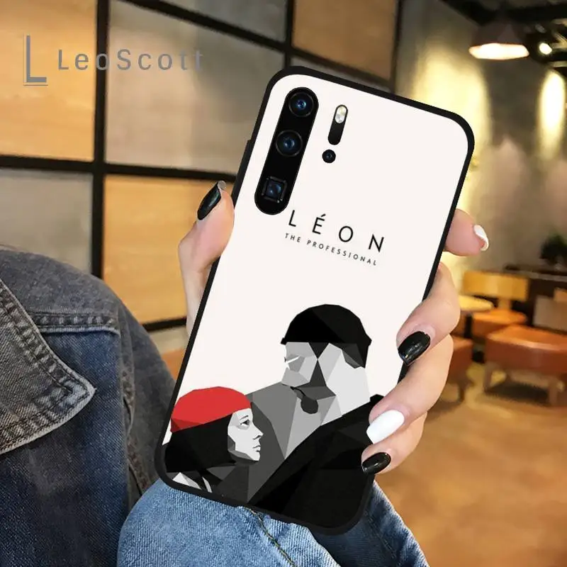 

Leon Matilda Natalie Portman Movie Phone Case For Huawei honor Mate P 9 10 20 30 40 Pro 10i 7 8 a x Lite nova 5t