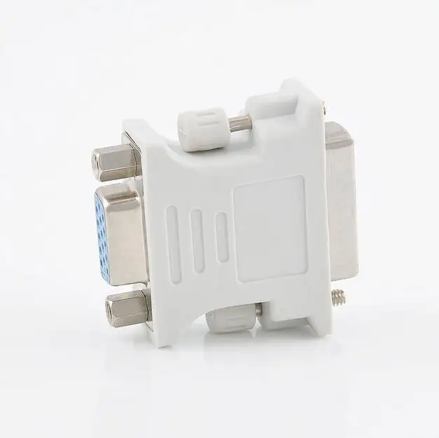 15 Pin DVI-D Женский адаптер 24 + 1 pin мониторы видео конвертер для мужчин в VGA Новый