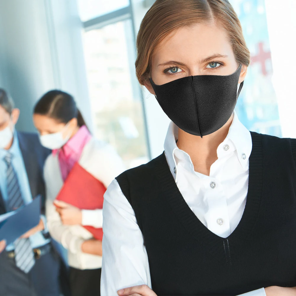 Пылезащитная маска для рта Моющиеся Многоразовые Дышащие маски татуажа Зимняя