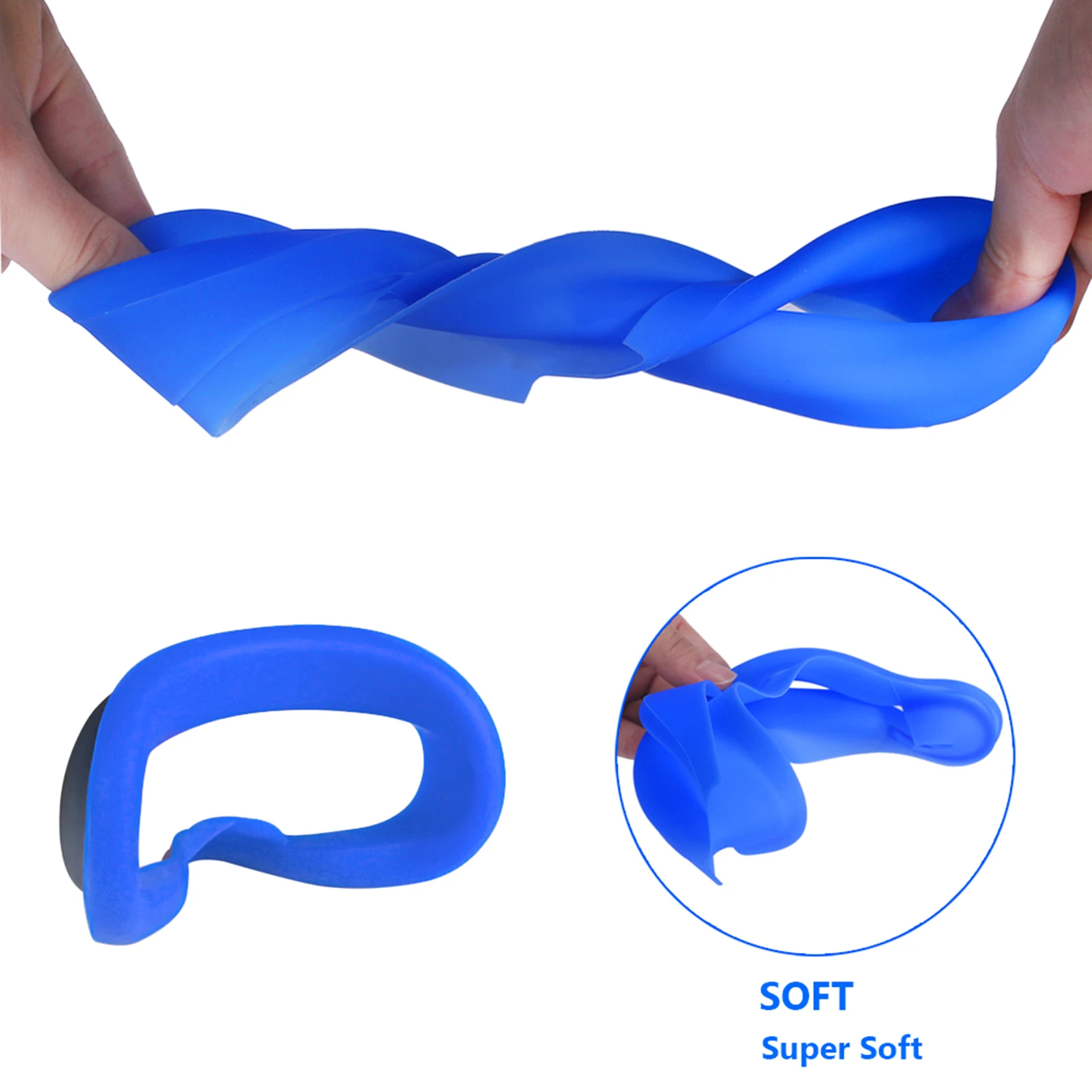 

Silicone Cover Durable Comfortable Blindfold for Oculus Quest 2 silicone Silicone cover and eye mask VR accessories Dropshipping