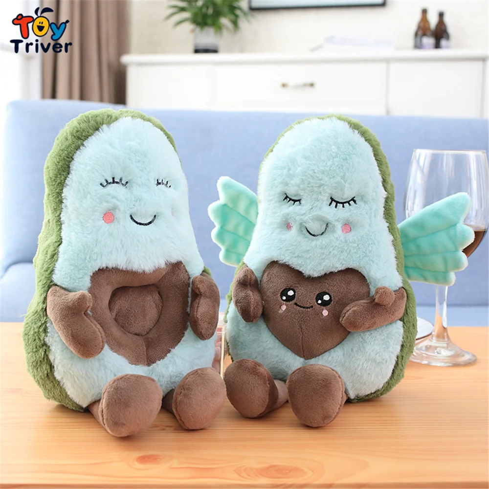 Kawaii Авокадо Фрукты здоровая еда Мягкая Кукла Плюшевая Игрушка Triver ребенок дети