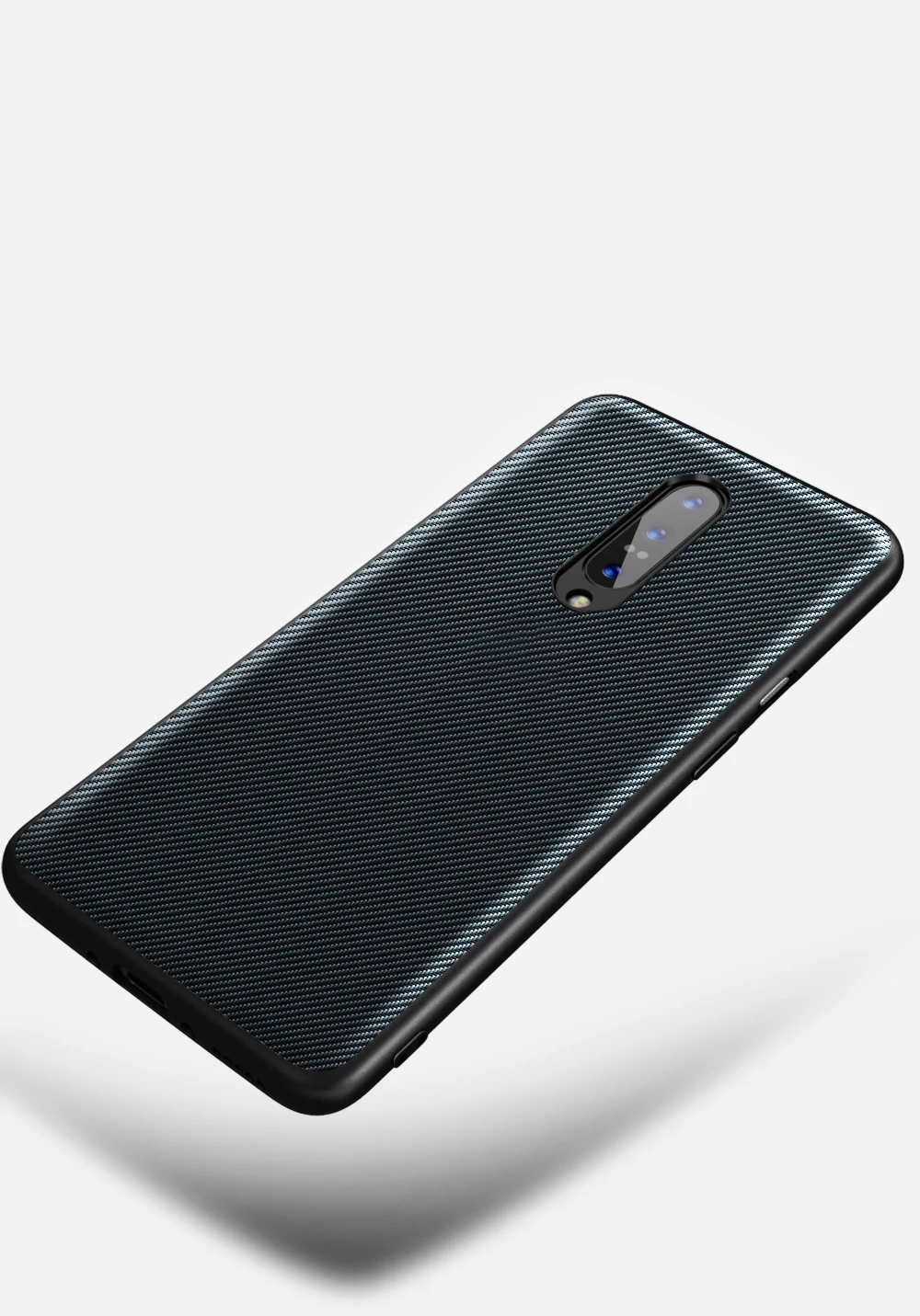 Для ONEPLUS 7 Pro Чехол, предотвращает появление отпечатков пальцев, микрофибра, углеродное волокно, кожа, силиконовый мягкий чехол для ONEPLUS 6T 6 5T 5 7 Pro