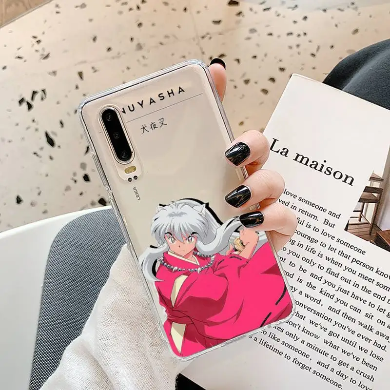 

Anime Inuyasha Higurash Phone Case Transparent for Samsung A71 S9 10 20 HUAWEI p30 40 honor 10i 8x xiaomi note 8 Pro 10t 11