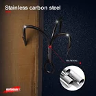 Hunthouse крючок из высокоуглеродистой стали, острый крючок, рыболовные тройные Крючки, внешние зубчатые крючки 10 2 #4 #6 #, рыболовные снасти, оборудование, снаряжение