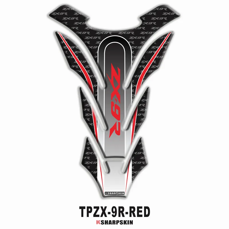 

Motorcycle 3D fuel tank pad sticker protective decorative decal FOR KAWASAKI ZX-9R Tank Pad decal